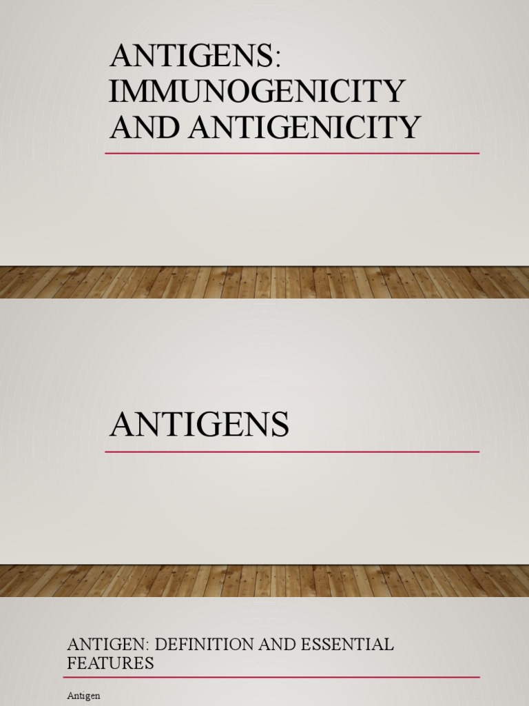 Antigens PDF Antigen Immune System