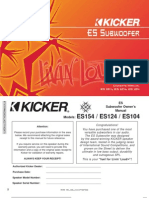 Kicker 2005 ES Sub