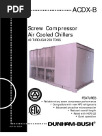 Screw Compressor Air Cooled Chiller - Catalog