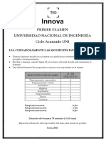 Primer Examen Uni (Claves)