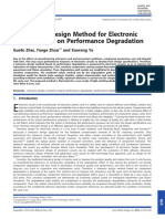 2013, A Tolerance Design Method For Electronic Circuits Based On Performance