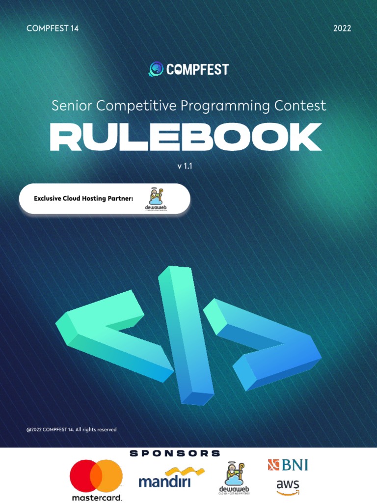 Aturan Lomba Pemrograman COMPFEST 14 | PDF | Komputer
