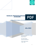 Manual Protocolarizado de Atencion en Clinica Odontologica Dentylife