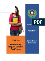 MODULO 4 LECTURA 2 Pronouncing Regular Verbs in Past Tense Ed EndingsREVISEDdb