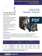 Lovol - 1004TG Motor Planta
