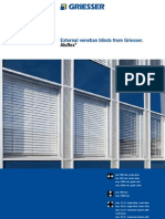 External Venetian Blinds From Griesser.: Aluflex