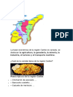 La Base Económica de La Región Caribe Es Variada