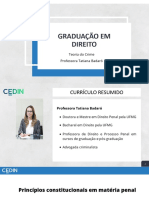 Teoria do Crime e Princípios Constitucionais