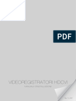 OEM Videoregistratori HDCVI Manuale D'installazione - 1607