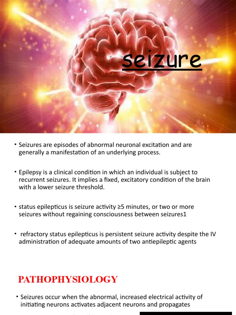 Seizure | PDF | Epilepsy | Clinical Medicine