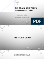 Presentation 009 - Storm Drain and Traps of Plumbing Fixture