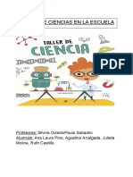 Taller de Ciencias