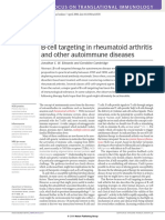 B-Cell Targeting in Rheumatoid Arthritis