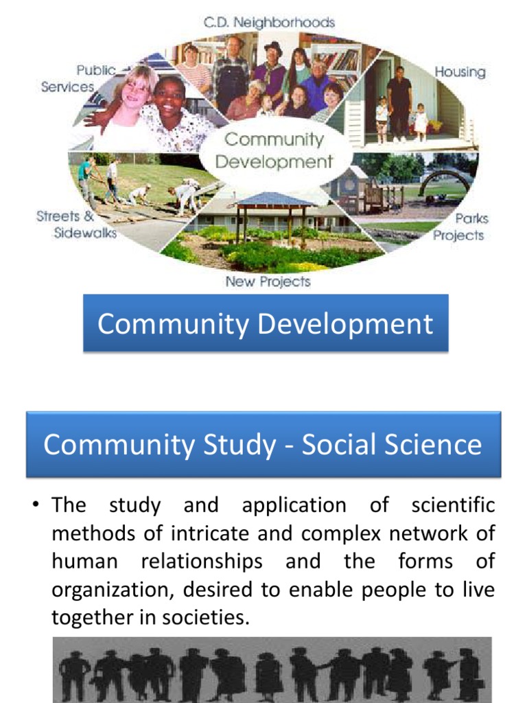 Overview of Community Development and Sociology | PDF | Sociology ...