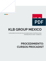 KLB - CME - Procedimiento Cursos Procadist