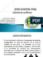 Conciliacion en Materia Penal