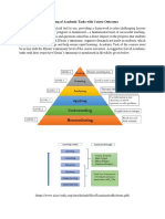 Mapping Academic Tasks to Bloom's Taxonomy Levels