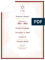 Semester Report Grade 10 Sengupta Promit 2022-04-11 300917