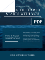 Saving The Earth Starts With You