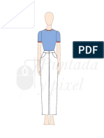 Patron Pantalon Mujer Descargable PDF Gratis