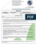 Trabajo de Recuperación de Vida Saludable