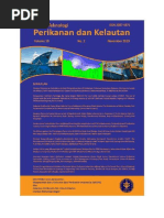 Jurnal Penelitian 2020 - Juni - Teknologi Perikanan Dan Kelautan Sinta 3 - Sebaran Kualitas Air Pantai Utara Jakarta 2020 - Lengkap