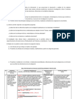 Tabla para Realizar El Estado de La Cuestion