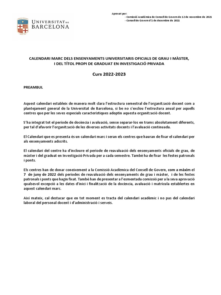 Calendari UB PDF