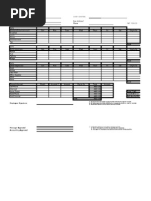 Expense Report