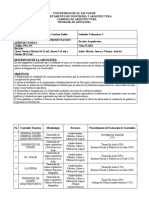 Programa Principios de La Proyectación Arquitectónica