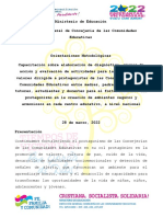 Capacitación Sobre Elaboración Planes de Acción para La Convivencia Arm...