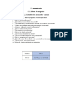 Preguntas Plan de Investigación Mayo - 5°