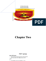 IP II Chapter Two