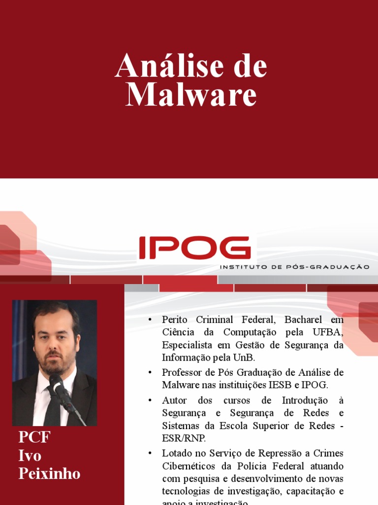 Análise de Malware e Tipos Comuns | PDF | Ransomware | Linguagem de ...