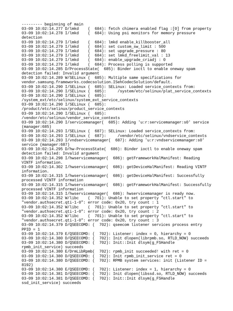 Logcat CSC Update Log | PDF | Proprietary Software | Android (Operating ...