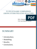 FLUID DYNAMIC COMPARISON OF HYDROTREATING REACTORS