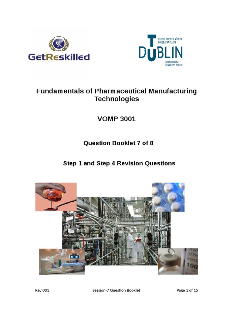 VOMP Tablet Manufacturing Insights | PDF | Tablet (Pharmacy) | Freeze ...