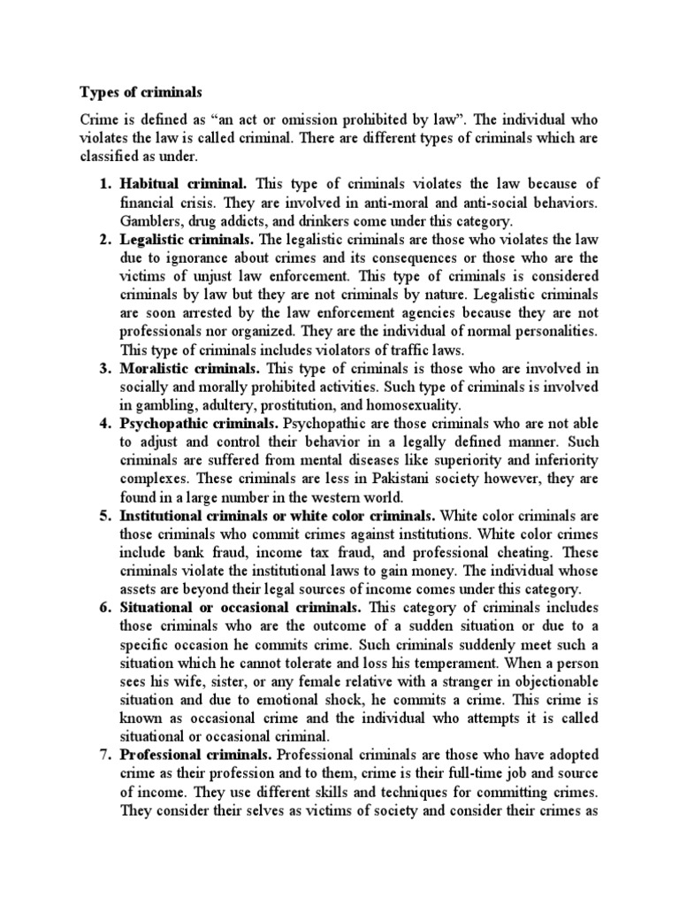 lec-5-types-of-criminals-pdf-crimes-crime-violence