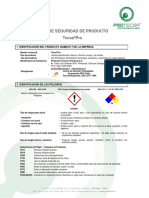 Hoja Seguridad Tecsa Pro - V2-20 - CL