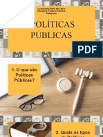 Políticas Públicas de Educação - Slide