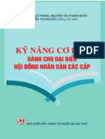 Kỹ Năng Cơ Bản dành cho Đại Biểu Hội Đồng Nhân Dân Các Cấp 2021