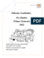 Formato Informe Primer Semestre 2022