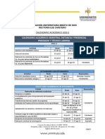 Calendario Academico 2022 2