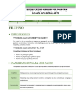 Filipino 1 Module 1