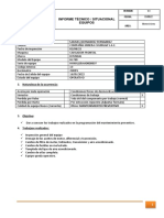 Informe Técnico / Situacional Equipos: 1. Datos Generales