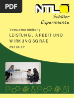 P9110-6P Leistung, Arbeit Und Wirkungsgrad