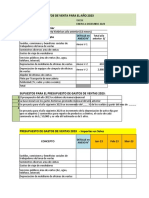 Modelo para Item C.3.4 Presupuesto de Gastos de Ventas