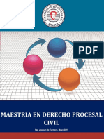 Maestria Derecho Procesal Civil