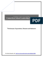 Common Core of Leading - Connecticut School Leadership Standards