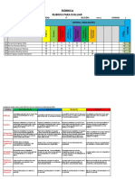 Rubrica de Evaluacion